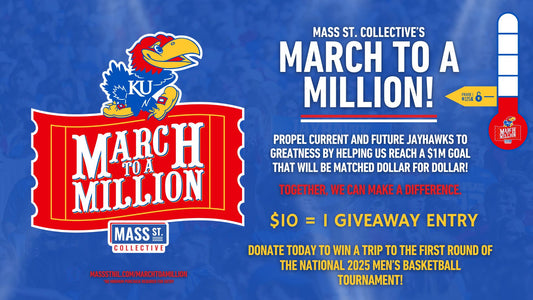 Mass St. Collective Launches “March To a Million” NIL Fundraiser for University of Kansas Student-Athletes 