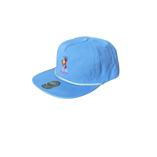 Mass St. x Poppyhawk Cotton Rope Hat (blue)